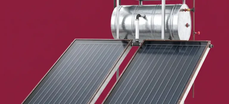 Galvaniz klasik açık devre gün ısı sistemi