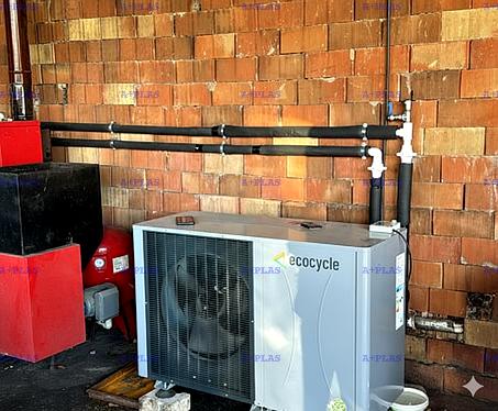 Korkuteli Küçükköy ısı pompası uygulaması – APLAS 16 kW inverter dış ünite